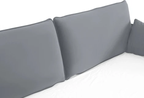 Кушетка Vicari ОГОГО (арт.815007), (Ткань/Голубой)