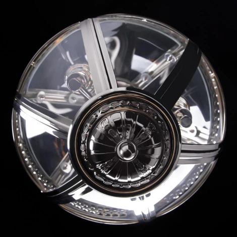 Подвесная люстра Loft It Lantern Residential LOFT3043-CH в форме шара