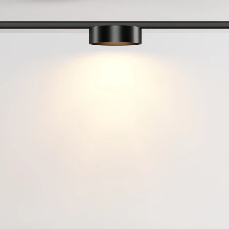 Трековый светильник магнитный 12W 24V Maytoni Zon TR189-1-12W2.7K-B (LED, круглые)