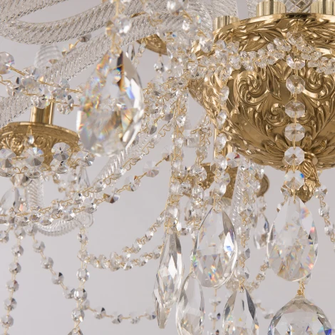 Подвесная люстра Bohemia 1607 1607/12+6/360 G