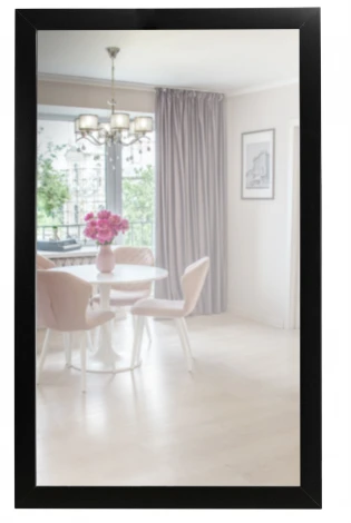 Зеркало настенное BeautyStyle 11 черный 118 см х 60,6 см от фабрики Mebelik