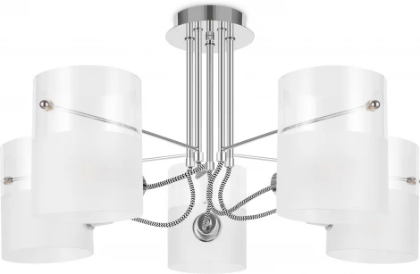 Потолочная люстра на штанге Freya Ampera FR2023PL-05CH