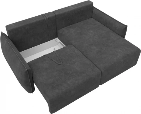 Диван угловой Лига-051 НПБ угол универсальный Лига Диванов (Велюр) арт.128717