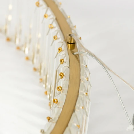 Подвесная люстра Lussole Kent LSP-7121 (LED, 220V, на тросе, кольцо)