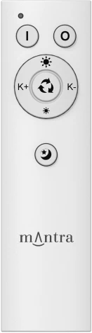 Подвесной светильник Mantra Niseko 7752 (LED, 220V, пульт управления, на тросе, кольцо)