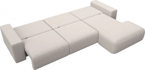 Диван угловой Лига-036 НПБ Классик Лонг правый угол Лига Диванов (Замша) арт.127802