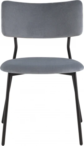 Стул Амелия велюр серо-голубой Stool Group арт.УТ000039955