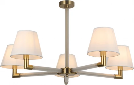 Потолочная люстра на штанге ILLUMICO IL0501-5P-79 BRASS