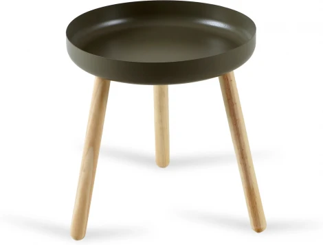 Журнальный стол Solo ОГОГО Обстановочка! (Металл/Темно-зеленый) арт.902048