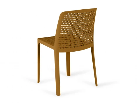 Комплект стульев Bottega 4 шт. ОГОГО Обстановочка! 966331 (Пластик/Горчичный)