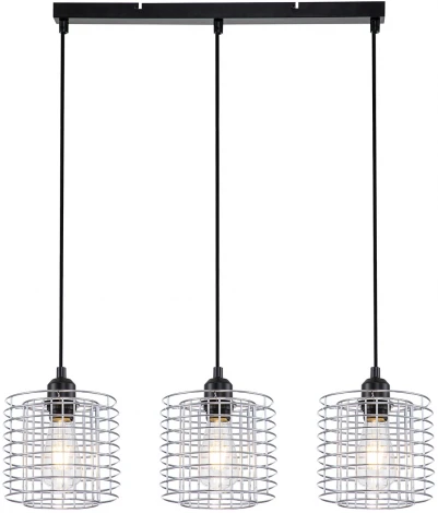 Подвесной светильник Escada Grid 10190/3S Chrome (220V, на проводе)