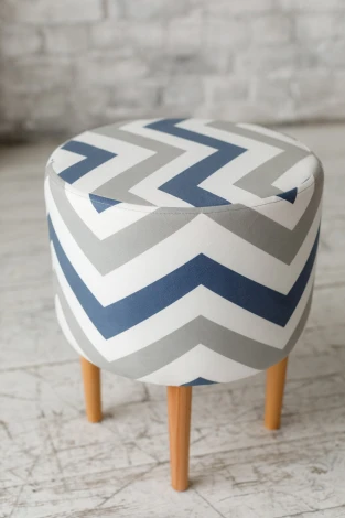 Пуф Dreambag Лекко Скандинавия Сине-Серый 13608