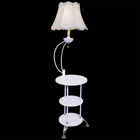 Торшер со столиком Reluce 01754-2.6-01 WH