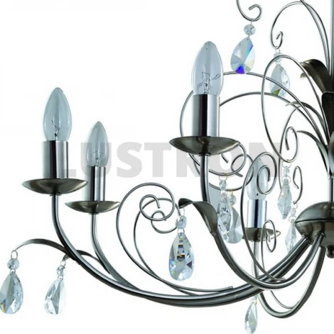 Подвесная люстра IDLamp 835 835/8-Whitechrome