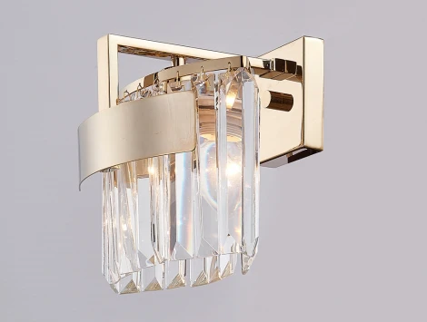 Бра Newport 4350 4351/A gold new (220V, хрусталь)