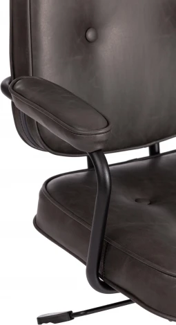 Компьютерное кресло игровое Tetchair ALFA (Исскуственая кожа/Серый)
