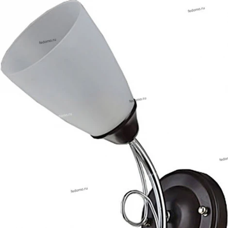 Бра Toscom Tori, 1 плафон, венге с хромом и белым