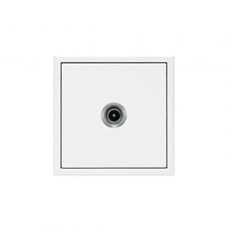 ТВ-розетка оконечная (лотос) Systeme Electric GAL001391