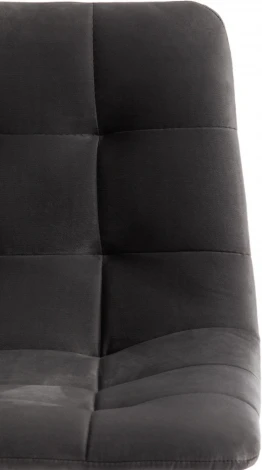 Стул полубарный CHILLY (mod. 7095пб ) / 1 шт. в упаковке (Ткань,Металл /Серый,Черный)