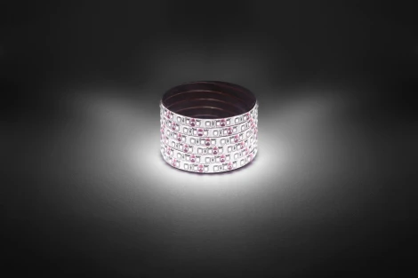 Светодиодная лента 12V 5м белый дневной ЭРА LS2835-9,6-120-12-4000K-IP65-1 year-5m