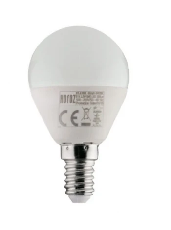 Лампа светодиодная Horoz, шар, E14, 6W, 220V, нейтральный (4200K)