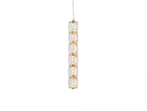 Подвесной светильник светодиодный Newport 8240 8247N/S gold (220V, на тросе)