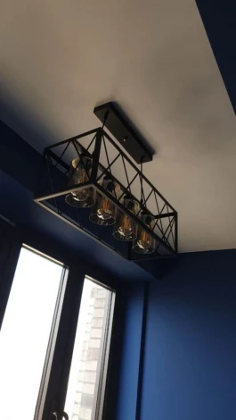 Подвесной светильник Lumina Deco Nortis LDP 11535-4 BK