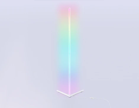 Угловой торшер светодиодный с пультом управления RGB Ambrella Comfort FL8025 (220V, выключатель)