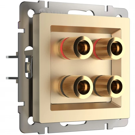 Акустическая розетка (шампань) Werkel W1185011 (a050862)