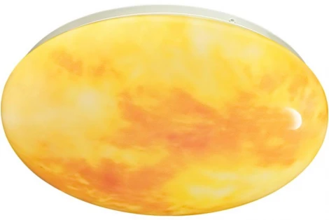 Настенно-потолочный светильник Sonex Sun 7726/AL пластик/мульти LED 18Вт 4000К D260 IP43 (для детской, 220V, круглые)