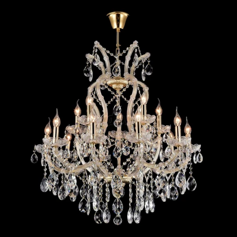 Подвесная люстра Maytoni Doris DIA881-PL-15-G