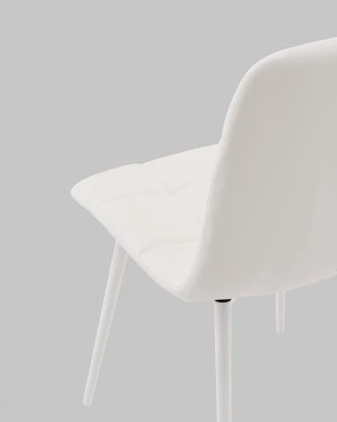 Стул Stool Group Одди NEW экокожа белый белые ножки арт.УТ000041295