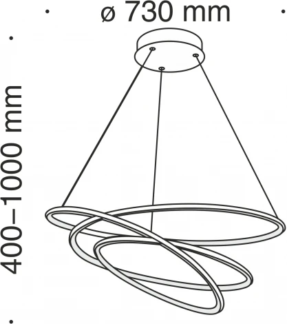 Подвесной светильник Maytoni Nola MOD100PL-L88W