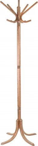 Вешалка напольная В 8Н светло-коричневый Mebelik арт.009099