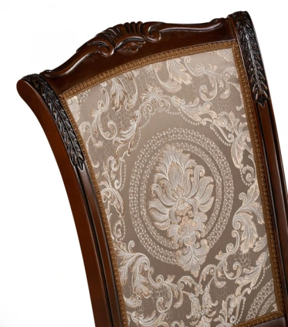 Деревянный стул Woodville Керия бежевый / вишня 499601