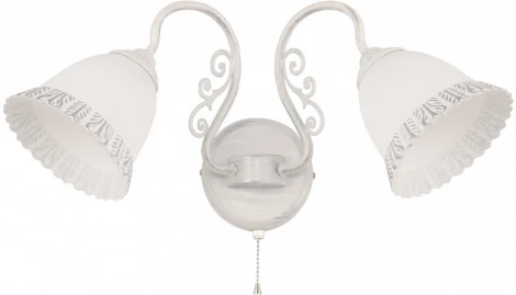 Бра с выключателем Arte Milano AM340800 340800/2W WT+SL (220V)