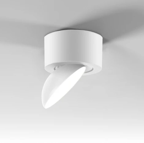 Светильник накладной светодиодный Elektrostandard Smooth 25053/LED 10W 4000K белый (220V, круглые)