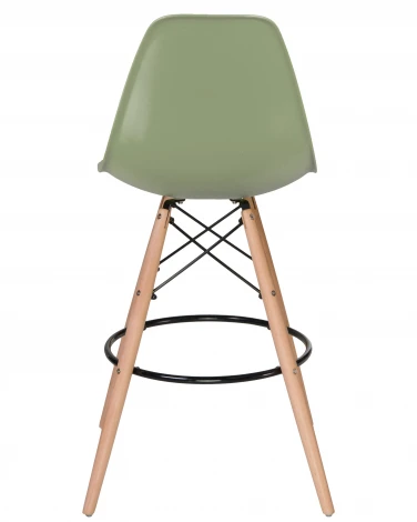 Стул барный DSW BAR (ножки светлый бук, цвет мятный (NX-G-09))