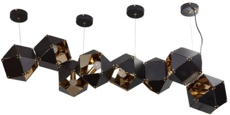 Подвесной светильник L'Arte Luce Welles L31208 black,gold (220V, на тросе)