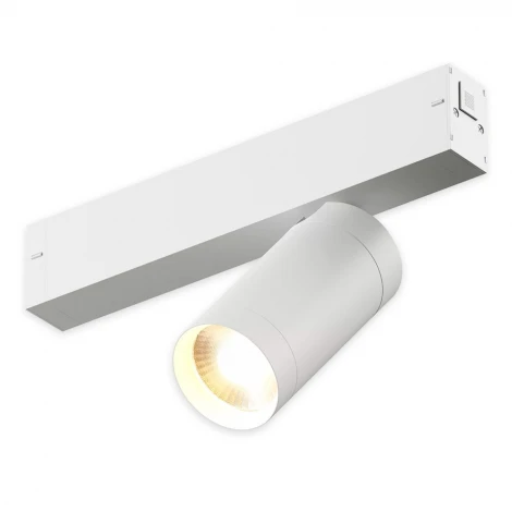 Трековый светильник однофазный светодиодный 220V 10W AM Group PLAIN CYLINDER AM588 10W 3000K WH