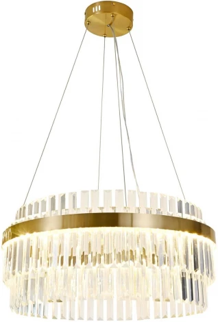 Подвесная люстра Citilux Sheldon CL339143 (регулировка яркости, LED, 220V, пульт управления, на тросе, круглые)