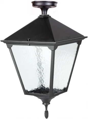 Потолочный светильник уличный Oasis Light QUADRO XL 79905XLA Bl (220V, фонарь, IP44)