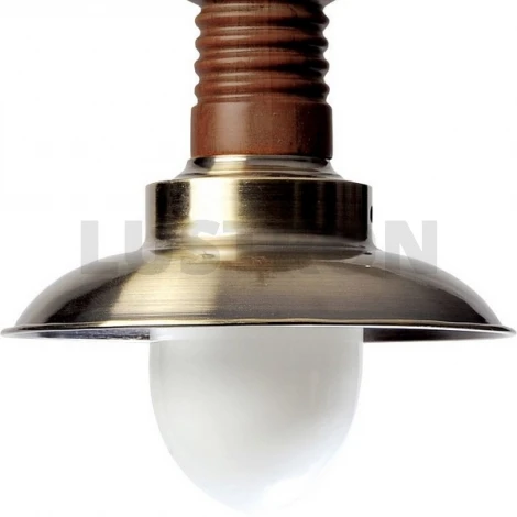 Подвесной светильник N-Light 846 846-01-16 красное дерево+бронза