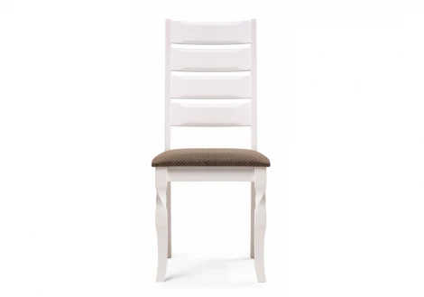 Деревянный стул Woodville Vengen butter white / brown 15081