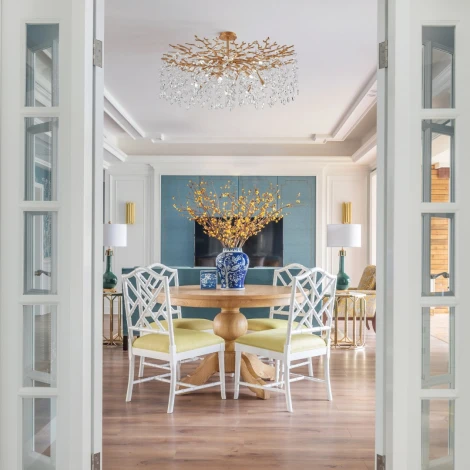 Потолочная люстра хрустальная на штанге Arte Milano Milano-1 23111.1000.14.E14.B IB (220V)