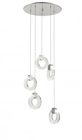 Подвесной светильник Simple Story 1081 1081-LED20PL (220V, хрусталь, на проводе, кольцо)