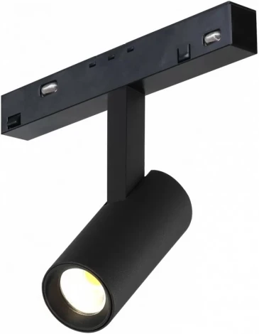 Трековый магнитный светильник 48V iLedex Vision48/22 4822-005-D34-8W-40DG-4000K-BK (круглые)