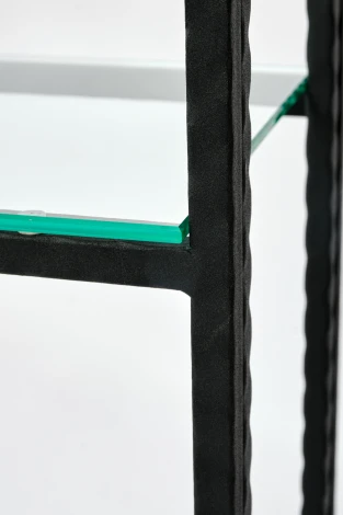 Консольный стол AllConsoles 1014-CB loft clear черный муар