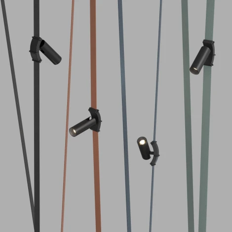 Трековый светильник 48V Denkirs Belty Spot DK5547-BK (LED)