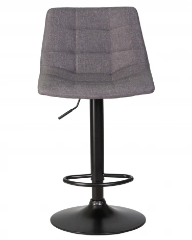 Набор 2 шт стул барный DOBRIN TAILOR BLACK (серая ткань (188-55))